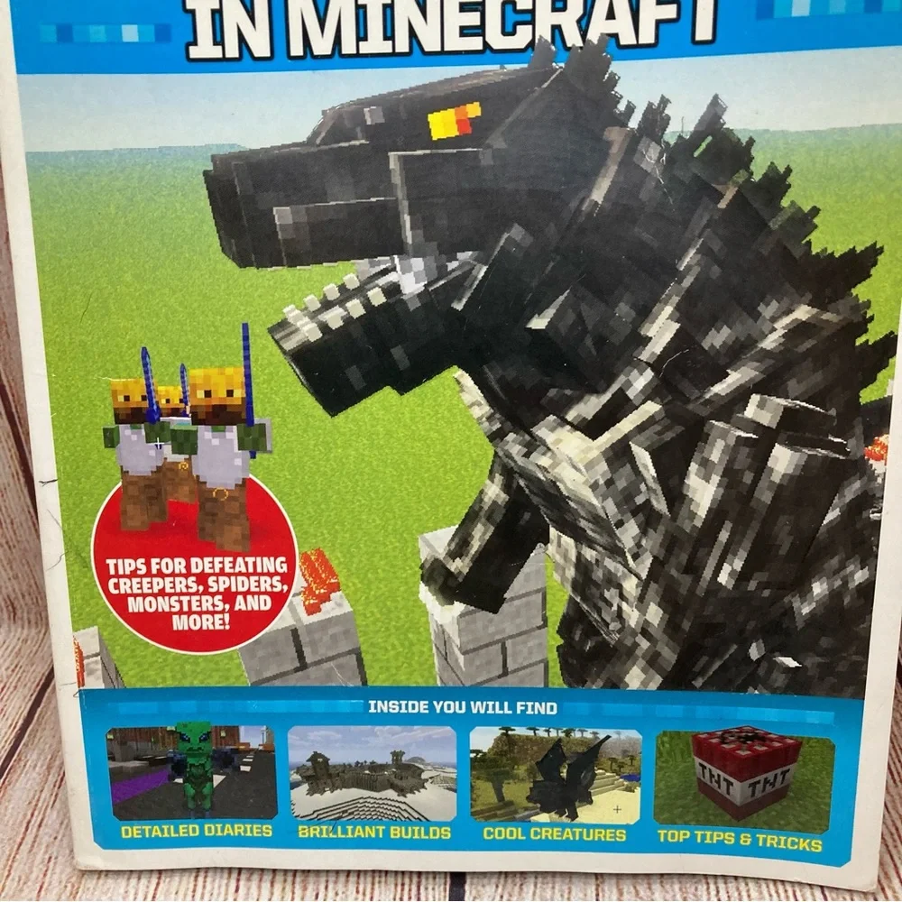 MINECRAFT: 100% Unofficial Stay Alive In Minecraft Book Scholastic Game Master